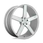Niche M135 Milan Gloss Silver Machined Rim: 19X8.5, 5X114.3/5X4.5, 35MM New. Price: $448.00.