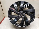 Wheel 20X7-1/2 Alloy Painted Black Fits 17-18 Murano 1186349 Used. Price: $166.50.