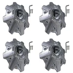 Fuel Wheels Chrome Center # 1001-83 / M-447 (1 Cap) New + Bolts. Price: $144.00.