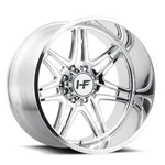 24X14 Hostile HF05 Atomic Polished Forged Wheel 8X170 (-76MM) New. Price: $706.80.