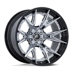 20X9 Fuel FC402 Catalyst Chrome Gloss Black Forged Wheels 6X5.5 (01MM) Set Of New. Price: $2550.00.