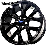 22" Gloss Black 10145 Replica Wheels Fits Ford Platinum Expedition F150 6X135 New. Price: $1359.99.