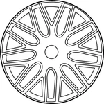 Genuine Mercedes-benz Oe Exchange Disk Wheel 205-401-70-00-7X45 New. Price: $838.79.