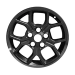 17X7.5 Y Spoke Refurbished Aluminum Wheel Painted Black Satin 04755603AA Remanufactured. Price: $279.89.