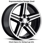 Rev Wheels 652MB-0934 Replica Series Iroc 20"X9" Polished And Black New. Price: $251.01.