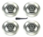 4X New American Racing AR95T Estrella / Lug Machined Wheel Center Caps. Price: $132.00.