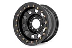 Rough Country D-window Beadlock Style Wheel 16X8 6X5.5 -12MM Black RC51-6883SL New. Price: $169.95.