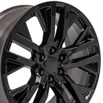 22" Black 5903 Rim Fits Gmc Sierra Yukon 84570333 Wheel New. Price: $261.00.