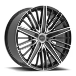 22" Motiv 443MB Valor Machined Black 22X9 Wheel 5X115 5X120 Rim 15MM Lug New. Price: $322.36.