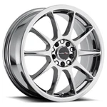 Vision Wheel Bane 16X7 5X110/115 38MM Chrome 425-6768C38 New. Price: $259.86.