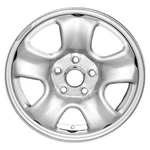 Refurbished Painted Silver Steel Wheel 16 X 6.5 42700T0AA01 Remanufactured. Price: $94.82.