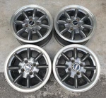 Jdm Panasport Racing Formula 15" Banana Wheels AE86 Datsun TA23 KP60 Crv Used. Price: $1068.01.