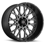 New 20X10 Vision 412 Rocker Anthracite W/ Black 5X127 5X5 ET-25 Wheels Rims. Price: $1220.16.