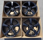 (4) 18" Nissan 350Z 370Z Factory Oem Gloss Black Wheel Rims 62455 62456 Stagger New. Price: $1249.00.