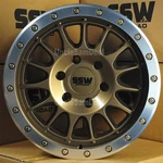 17X9 6X139.7 6X5.5 +25 Offset Ssw Offroad Dakar Evo Bronze 15 Spoke 4 Wheels New. Price: $1383.80.