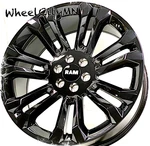 22 X9" Gloss Black Oe Replica 5666 Wheels Fits Ram 1500 2019 2026 6X5.5 +24 New. Price: $1199.99.