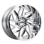 Mounted Wheel Vision 361 Spyder Rim 20X12 6X139.7 Offset -57 Chrome New. Price: $199.00.