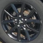 2017 Lancer Oe Wheel 16X6-1/2 Black Mitsubishi Used. Price: $142.04.