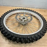 2002 01-07 Suzuki / Oem Nice Excel 21" Front Wheel With Brake Rotor Used. Price: $150.00.