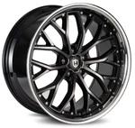 Curva CFF76 20X8.5 5X114.3 ET35 Gloss Blk Mach Face Tinted Stainless (qty Of 1) New. Price: $394.00.