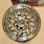 18" Gear Road 761C Ratio Chrome 18X9 Wheel 8X6.5 18MM Offset, New. Price: $250.00.