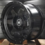 Mflow MF03 6X135 17X9 -12 Offset Matte Black Spokes Truck 4 Wheels New. Price: $799.00.