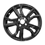 Refurbished 17X6.5 Painted Black Wheel Fits 2018-2022 Nissan Kicks 560-62793 Remanufactured. Price: $225.96.