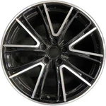 Rear Porsche Machined Black Panamera Oem Wheel 21 Rim Original Factory 67509B Used. Price: $1299.97.