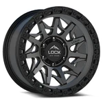 Lock Off-road Lunatic 20X9 6X139.7 ET0 Matte Grey W/ Black Ring (qty 1) New. Price: $387.00.
