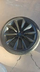 22X9 Front Tesla Model Turbine 2016-2021 Oem Wheel Rim 102724600B 97771 Black Used. Price: $350.00.