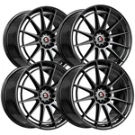 (set Of 4) SPEC-1 SP-64 17X8 5X108/5X4.5" +42MM Gloss Black Wheels Rims 17" Inch New. Price: $554.96.