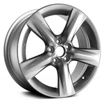 For Lexus IS350 14-16 Alloy Factory Wheel 5-SPOKE Light Smoked Hyper Silver Used. Price: $355.02.