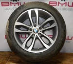 Rear Inch Wheel Double Spoke Star 424 Style Light Alloy Rim Oem Bmw E71 19" # Used. Price: $321.44.