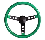 Grant Products 8472 15" Metal Flake Steering Wheel Green, 3-SPOKE Design New. Price: $131.69.