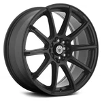 New 17X7 Konig Control Matte Black 5X108 5X114.3 5X4.25 5X4.5 ET40 Wheel Rim. Price: $175.39.