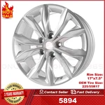 New 17" Replacement Wheel Rim For Chevrolet Malibu 2019 2020 2022. Price: $211.07.