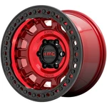 Kmc KM236 Tank Beadlock 17X9 6X5.5" -38MM Candy Red Wheel Rim 17" Inch New. Price: $604.99.