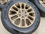 20" Toyota Tundra Trd Oem Wheels Rims Bronze Tss 95295 75276 Sequoia 2026 New. Price: $1259.10.