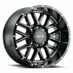 18" Voxx G-fx TM-5 Gloss Black Milled Wheel 18X9 8X6.5 0MM TM5 890-8165-00 Gbm New. Price: $374.00.