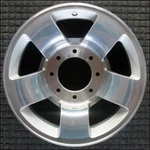 Ford F-250 Super Duty 18 Inch Polished Oem Wheel Rim 2004 Remanufactured. Price: $475.00.