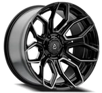 20" Arena Cobra 20X9 6X5.5 0MM Wheel Glossy Black Brushed Ddt Face Clear Rim New. Price: $505.56.