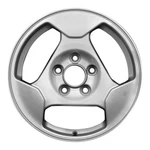 Saab 9-3 1999 2000 15" Factory Oem Wheel Rim EW68195S-1 Remanufactured. Price: $224.19.