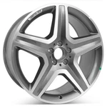 20" X 9" Machined Charcoal Alloy Oem Wheel Rim 2013-2019 Mercedes Benz Ml Gle New. Price: $279.99.
