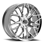17X7.5 Motiv 441C Zenith Chrome Wheel 5X4.25/5X4.5 (40MM) New. Price: $264.94.
