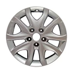16X6 Painted Medium Metallic Gray Wheel Fits 2009-2010 Hyundai Elantra Remanufactured. Price: $190.96.