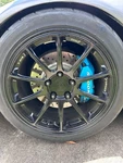 TITAN7 T-R10 Wheels 17X9.5 +51 5X114 B;ack Used. Price: $1500.00.