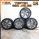 06-07 Chevrolet Corvette C6 Rear 19 X 10J Front 18 8.5J Wheel Rim Tire Set Oem Used. Price: $1276.47.