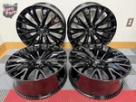 Oem Original Factory 22" Volvo XC60 Wheels Rims Gloss Black Refinished Set Remanufactured. Price: $2699.95.