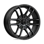 Msa Fang Black Utv Atv Wheels, 18X7, 4X137, 10 MM/4+3, M43-08737 New. Price: $317.00.