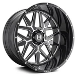 Hostile H128 Diablo Wheel 20X9 (12, 8X180, 125.2) Black Single Rim New. Price: $501.00.